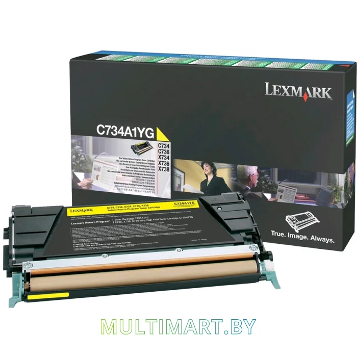 Картридж Lexmark C734A1YG